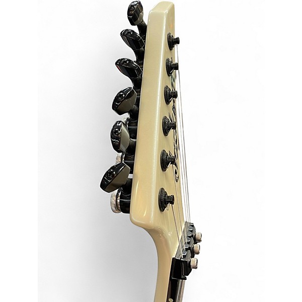 Used Jackson Soloist SL3 Platinum Pearl Solid Body Electric Guitar