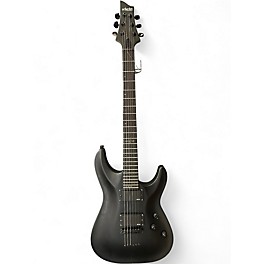 Used 2025 Schecter Guitar Research C1 Platinum BLACKOUT Solid Body Electric Guitar