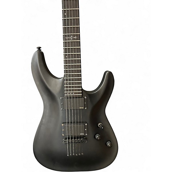 Used 2025 Schecter Guitar Research C1 Platinum BLACKOUT Solid Body Electric Guitar
