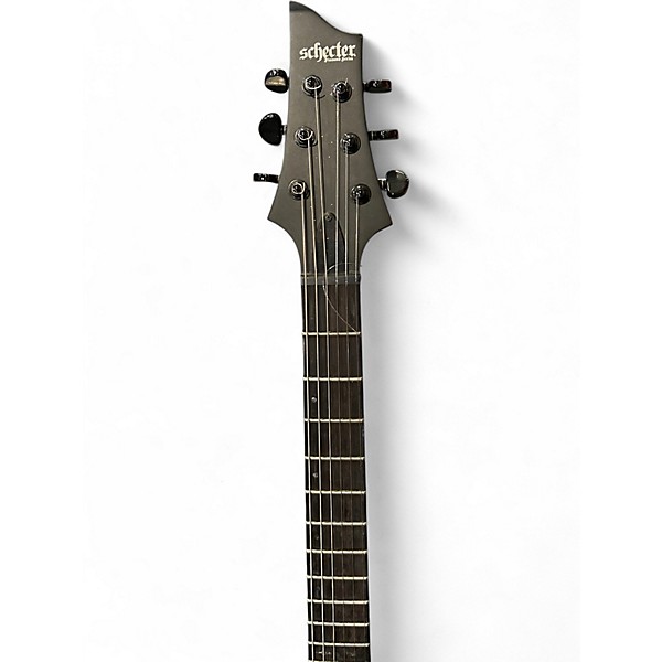 Used 2025 Schecter Guitar Research C1 Platinum BLACKOUT Solid Body Electric Guitar