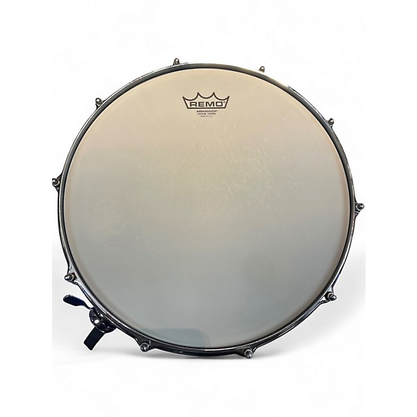 Used Slingerland 14in CHROME OVER BRASS 5X14 Chrome Drum