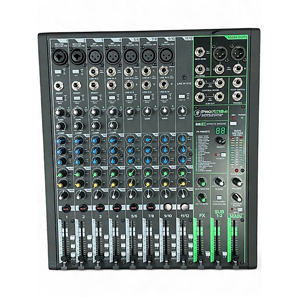 Used Mackie PROFX12 Unpowered Mixer