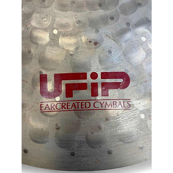 Used UFIP 21in NATURAL SERIES CRASH RIDE Cymbal