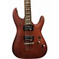 Used Schecter Guitar Research Omen 6 Crimson Red Trans Solid Body Electric Guitar