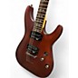 Used Schecter Guitar Research Omen 6 Crimson Red Trans Solid Body Electric Guitar