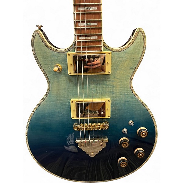 Used Ibanez AR420 Artist Series BLACK MIRAGE GRADIATION Solid Body Electric Guitar