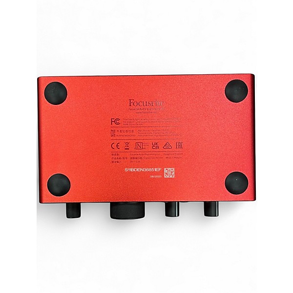 Used Focusrite Scarlett Solo Gen 4 Audio Interface