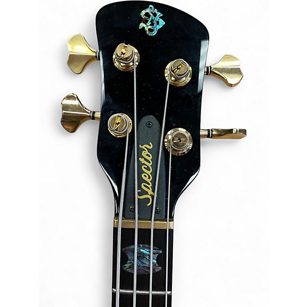 Used Spector Euro 4 CST Natural Black Burst Electric Bass Guitar