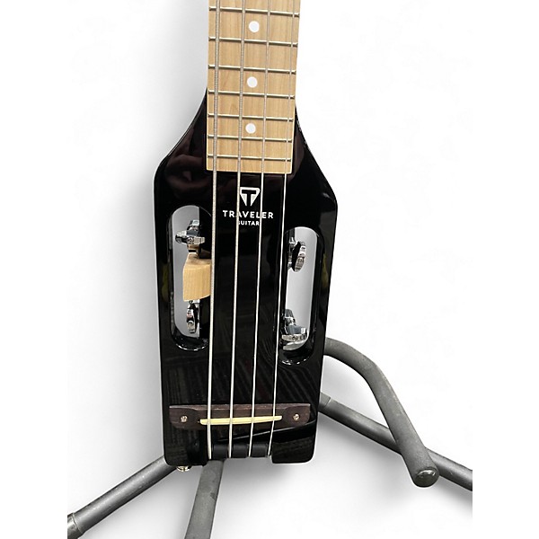 Used Traveler Guitar Ultra Light Bass Black Electric Bass Guitar