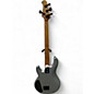 Used Ernie Ball Music Man DARKRAY GREY METALLIC Electric Bass Guitar