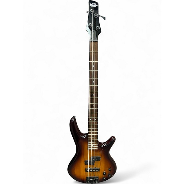 Used Ibanez GSR200SM Brown Burst Electric Bass Guitar