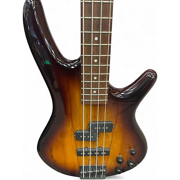 Used Ibanez GSR200SM Brown Burst Electric Bass Guitar