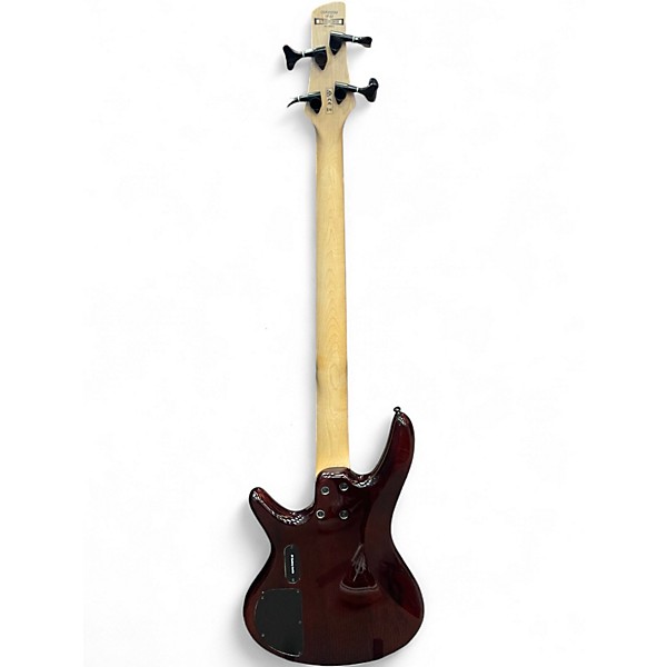 Used Ibanez GSR200SM Brown Burst Electric Bass Guitar