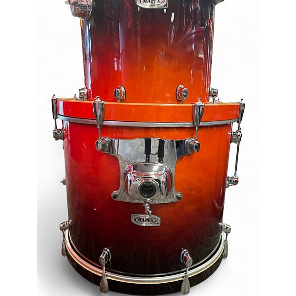 Used Mapex 6 Piece Pro M  Sunburst Drum Kit