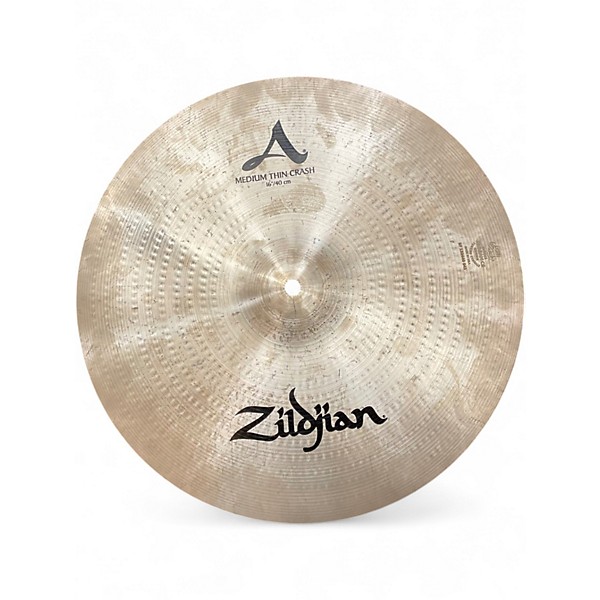 Used Zildjian 16in A Series Medium Thin Crash Cymbal