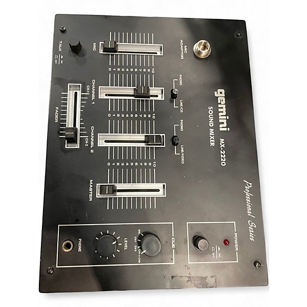 Used Gemini MX-2220 Powered Mixer