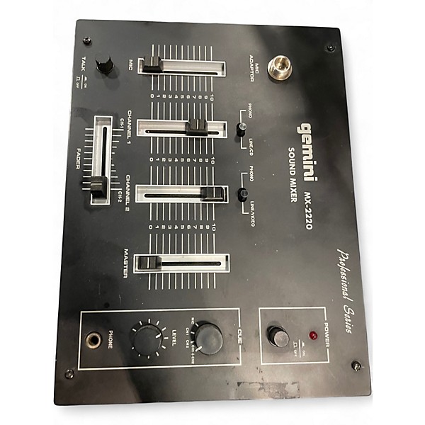 Used Gemini MX-2220 Powered Mixer