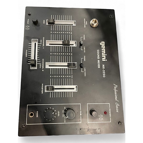 Used Gemini MX-2220 Powered Mixer