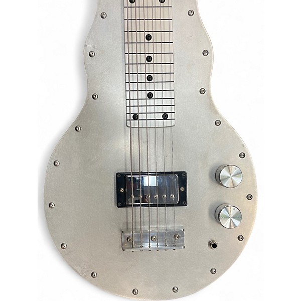 Used Fouke Industrial Guitars Dan Walsh Signature Matte Silver Lap Steel