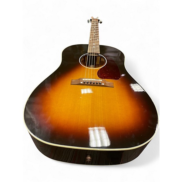 Used 2023 Gibson J45 Standard 2 Color Sunburst Acoustic Electric Guitar