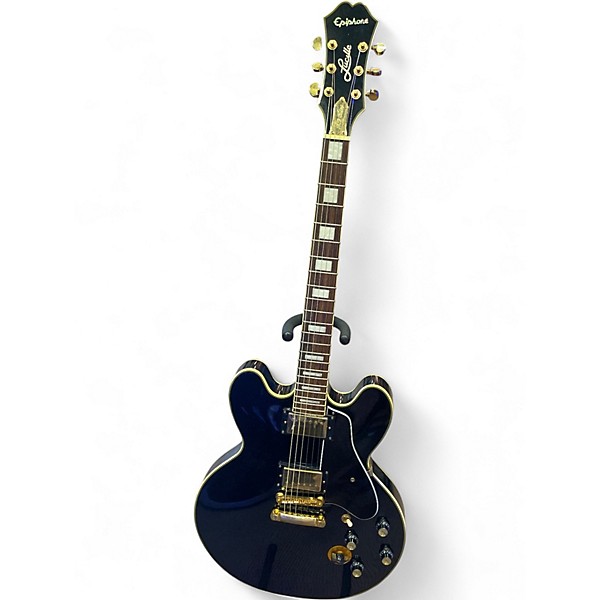 Used Epiphone BB King Lucille Black Hollow Body Electric Guitar