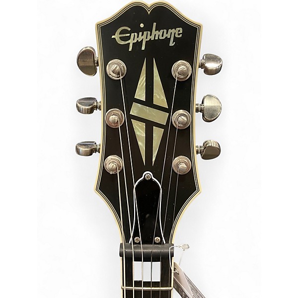 Used 2021 Epiphone SG Prophecy Custom GX Blue Tiger Aged Gloss Solid Body Electric Guitar