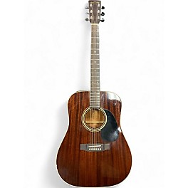 Used Takamine EF349 Mahogany Acoustic Electric Guitar