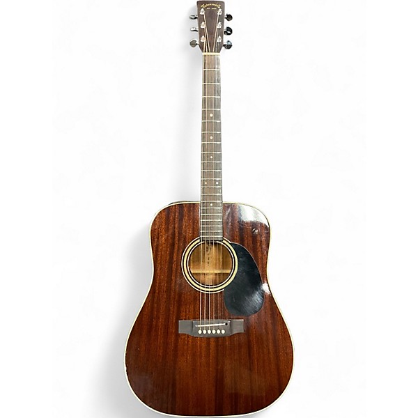 Used Takamine EF349 Mahogany Acoustic Electric Guitar