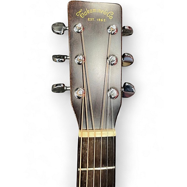 Used Takamine EF349 Mahogany Acoustic Electric Guitar