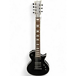 Used ESP LTD EC407 Black Solid Body Electric Guitar