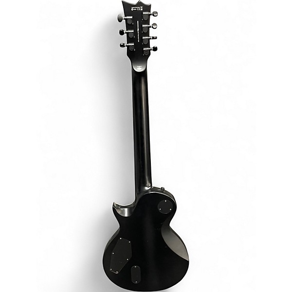 Used ESP LTD EC407 Black Solid Body Electric Guitar