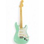 Used Fender American Performer Stratocaster SSS Surf Green Solid Body Electric Guitar thumbnail