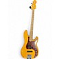 Used Fender American Ultra Precision Bass Natural Electric Bass Guitar thumbnail
