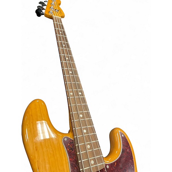 Used Fender American Ultra Precision Bass Natural Electric Bass Guitar