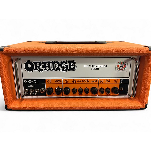 Used Orange Amplifiers Rockerverb 50H MKIII Tube Guitar Amp Head