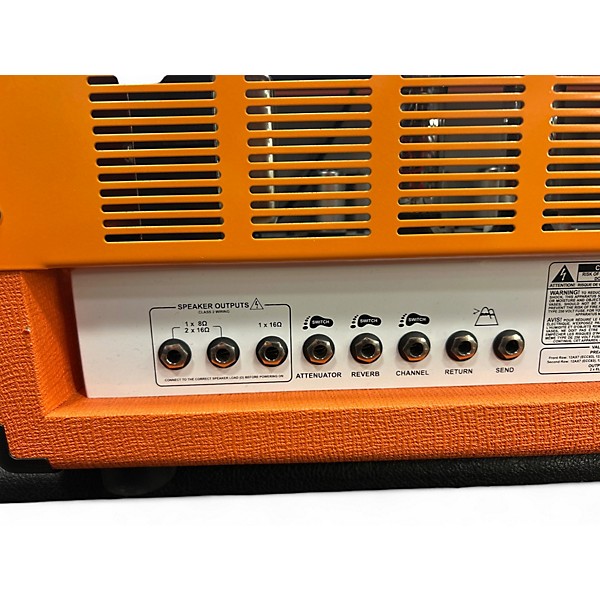 Used Orange Amplifiers Rockerverb 50H MKIII Tube Guitar Amp Head