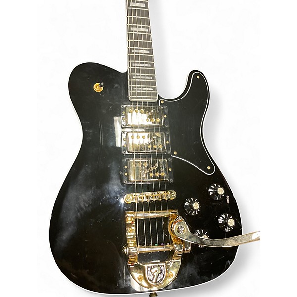 Used Fender Troublemaker Telecaster Black Beauty Solid Body Electric Guitar