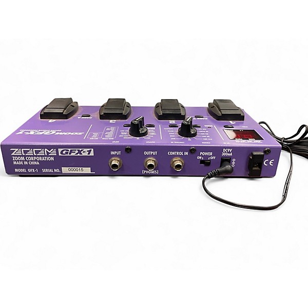 Used Zoom GFX1 Effect Processor