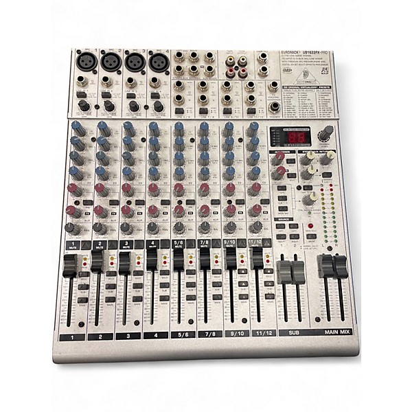 Used Behringer EURORACK UB1622FX-PRO Powered Mixer