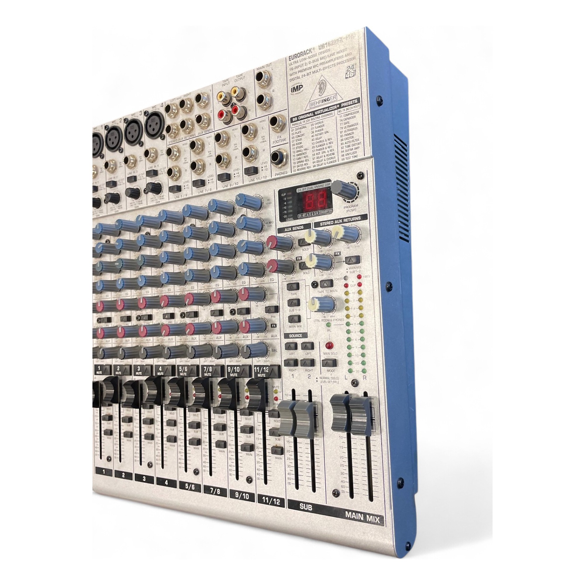 Behringer UB1622FX-PRO アナログミキサー Used Behringer EURORACK UB1622FX-PRO Powered Mixer | Guitar Center