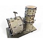 Used Slingerland 4 Piece Gene Krupa WHITE MOTHER OF PEARL Drum Kit thumbnail
