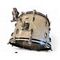 Used Slingerland 4 Piece Gene Krupa WHITE MOTHER OF PEARL Drum Kit
