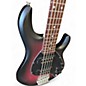 Used Sterling by Music Man Ray5HH 5 String RUBY RED BURST SATIN Electric Bass Guitar