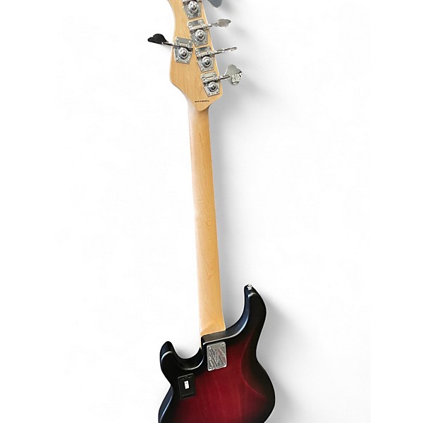 Used Sterling by Music Man Ray5HH 5 String RUBY RED BURST SATIN Electric Bass Guitar