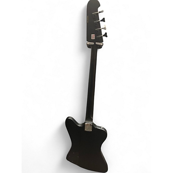Used Epiphone Nikki Sixx Signature Blackbird Matte Black Satin Electric Bass Guitar