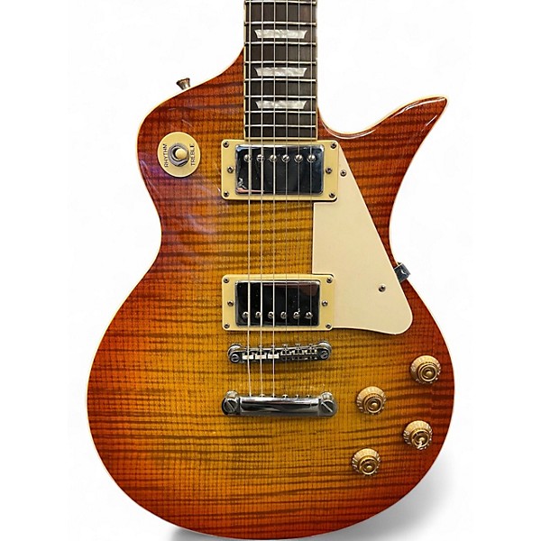 Used Silvertone PSM-2 2 Color Sunburst Solid Body Electric Guitar