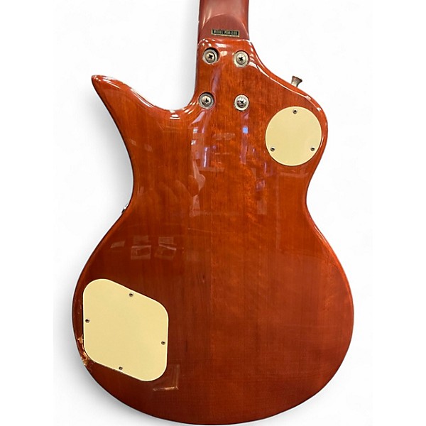 Used Silvertone PSM-2 2 Color Sunburst Solid Body Electric Guitar