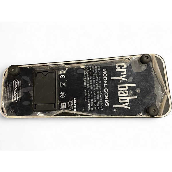 Used Dunlop GCB95 Original Crybaby Wah Effect Pedal