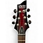 Used Schecter Guitar Research Demon 6 TRANS CRIMSON RED Solid Body Electric Guitar