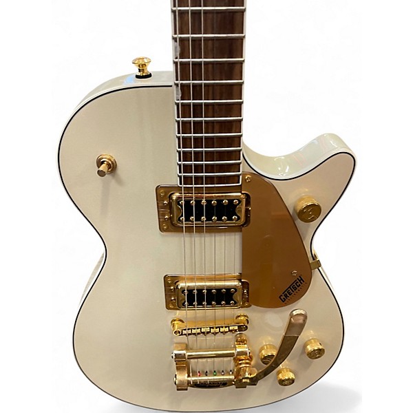 Used Gretsch Guitars G5237TG Electromatic Jet Champagne White Solid Body Electric Guitar